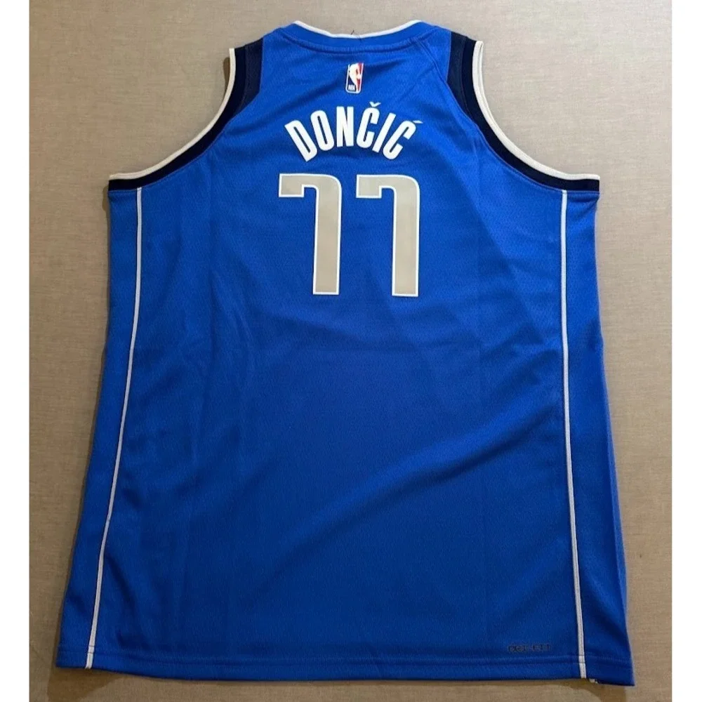 Dallas Mavericks Doncic #11 Nike DRI-FIT Jersey Boys Extra Large Blue Sleeveless